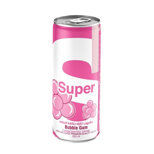 مشروب غازي  سوبر علكة 250 مل